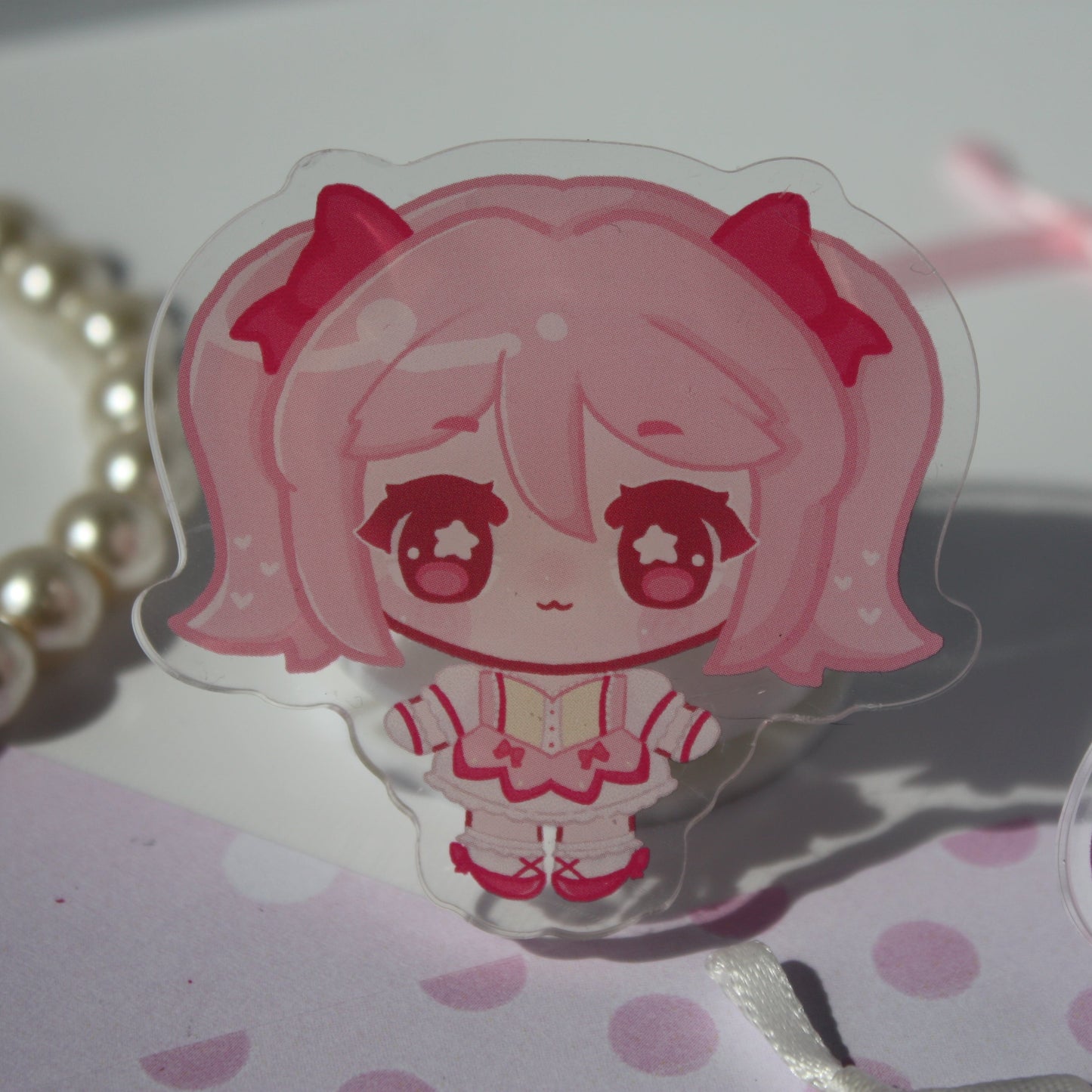 Madoka and Homura , Madoka Magica Puella Magica - Acrylis Pins