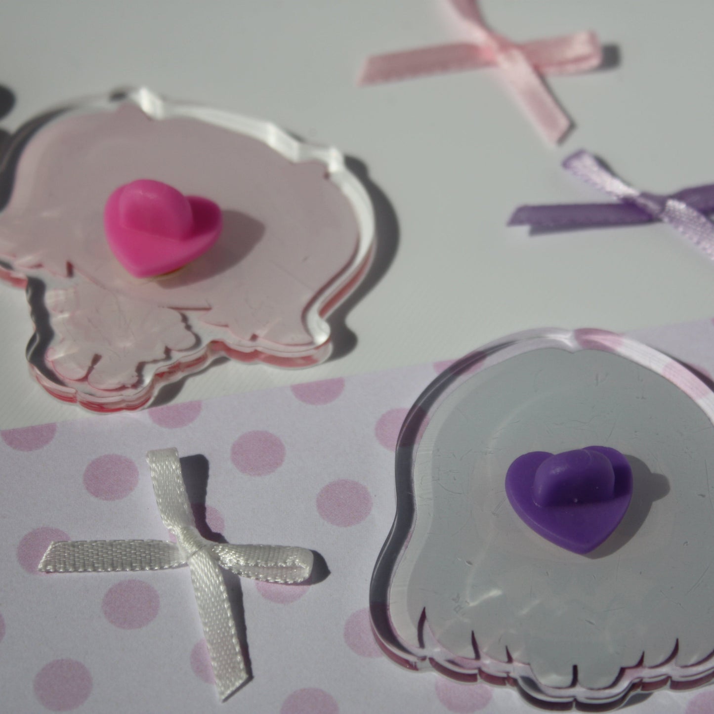 Madoka and Homura , Madoka Magica Puella Magica - Acrylis Pins