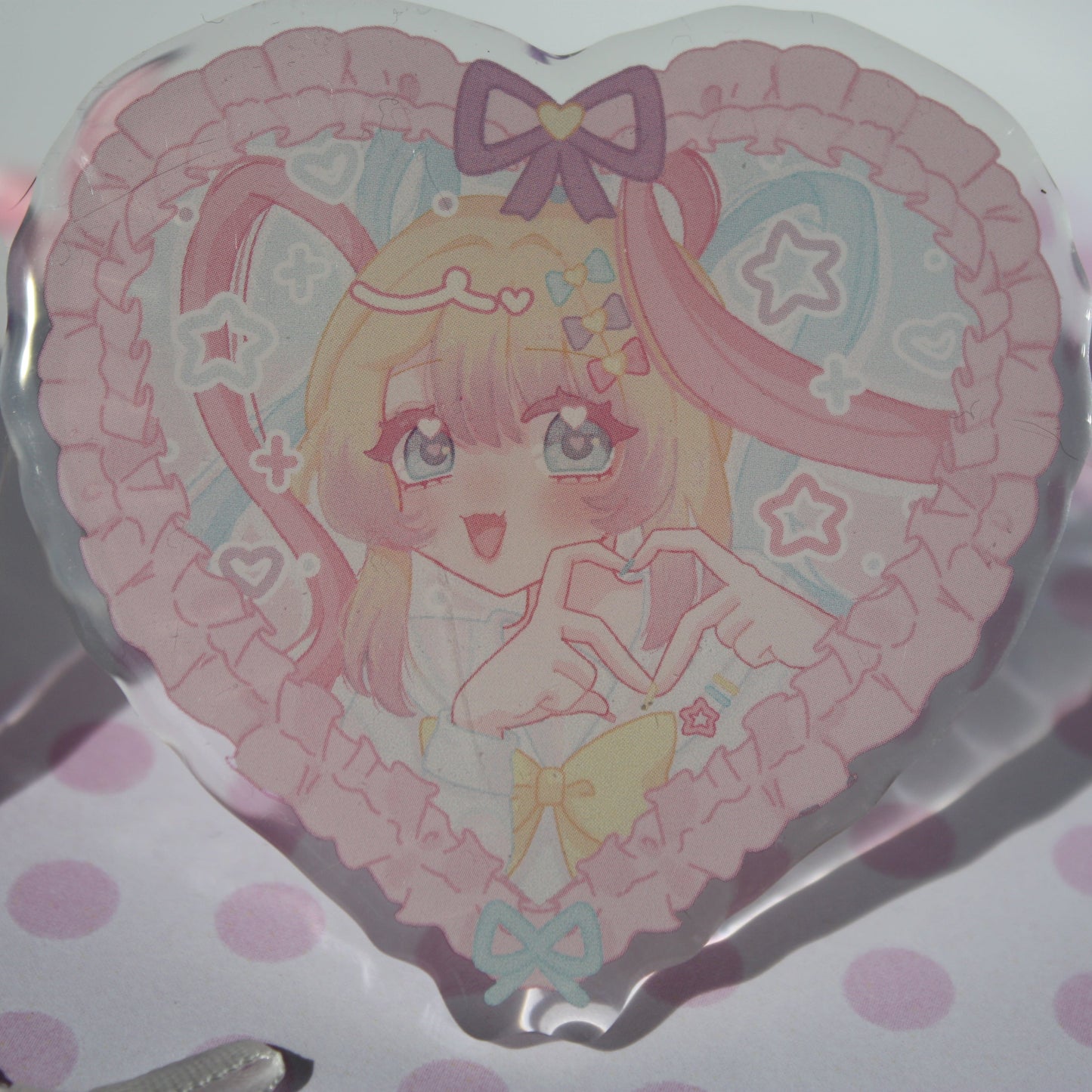 KAngel and Ame-Chan , NSO Needy Streamer Overload - BIG Acrylic Pin
