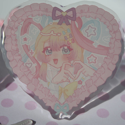 KAngel and Ame-Chan , NSO Needy Streamer Overload - BIG Acrylic Pin