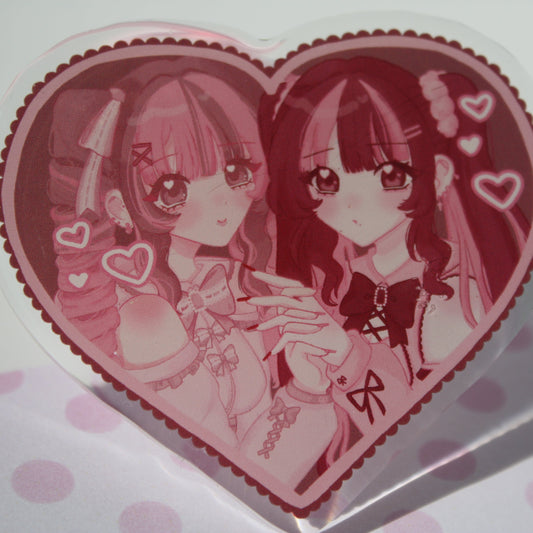 Jirai Kei x Ryousangata , J-Fashion OCs - BIG Acrylic Pins