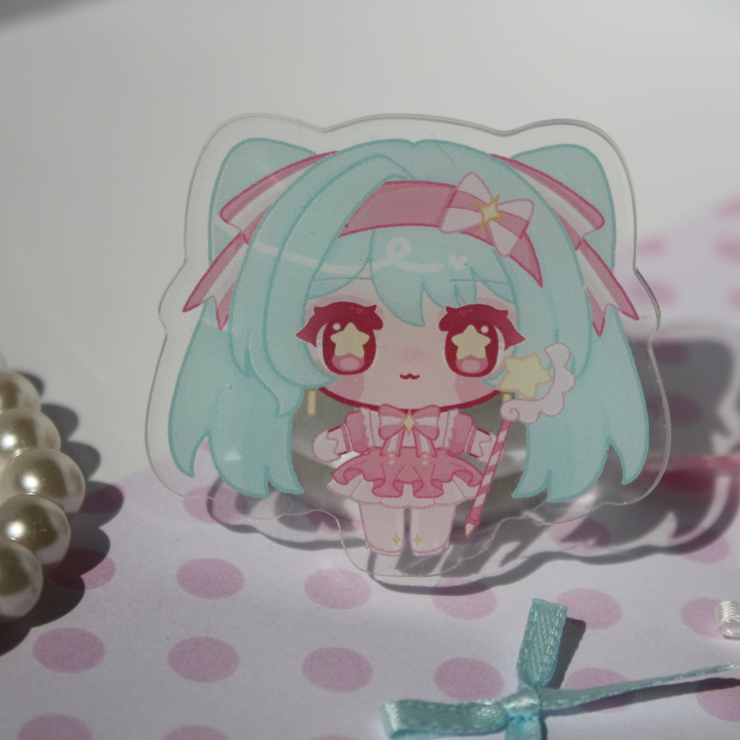 Hatsune Miku and Teto , Vocaloid / UTAUloid - Acrylic Pins