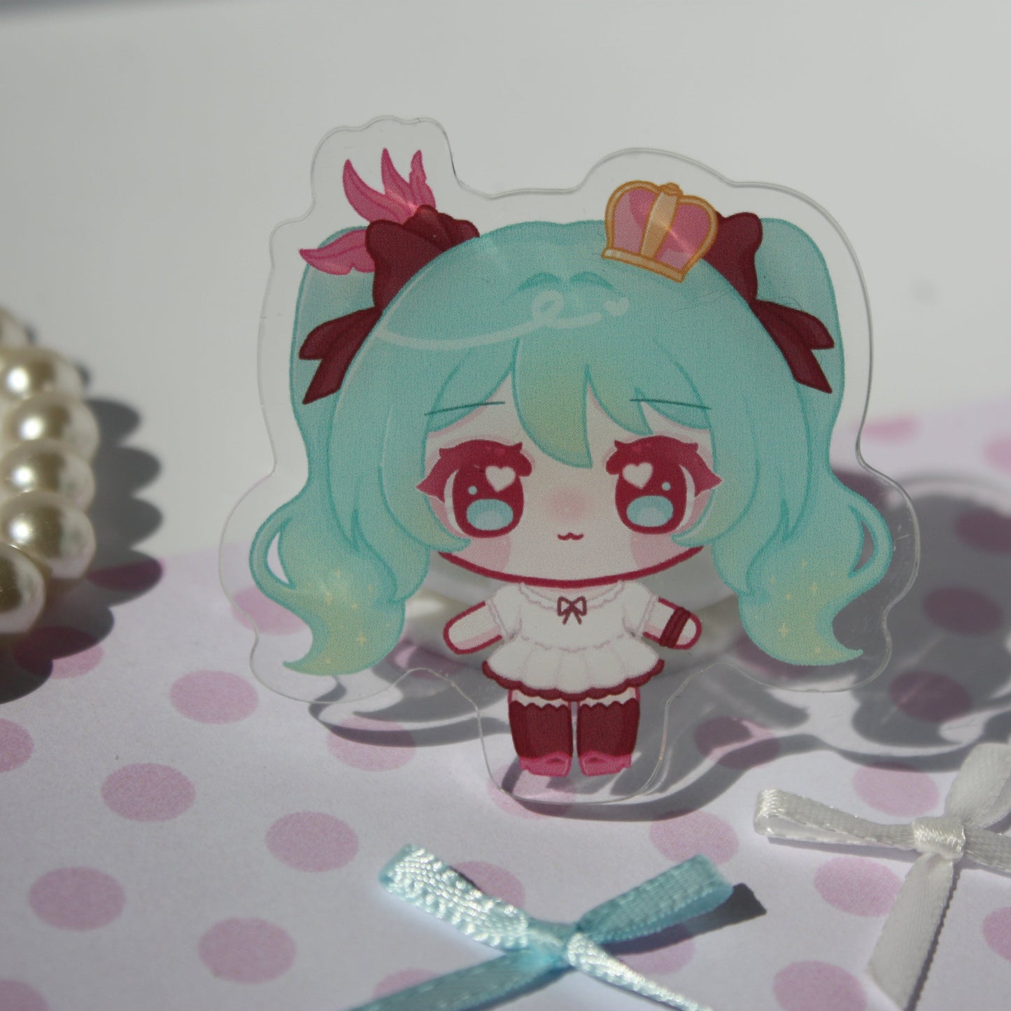 Hatsune Miku and Teto , Vocaloid / UTAUloid - Acrylic Pins