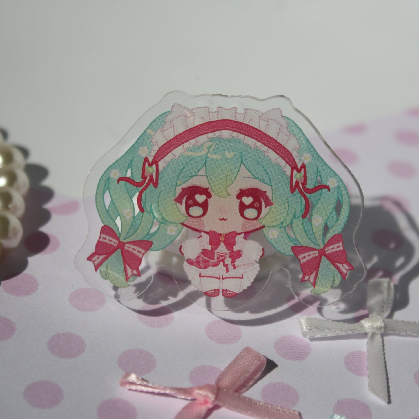 Hatsune Miku and Teto , Vocaloid / UTAUloid - Acrylic Pins