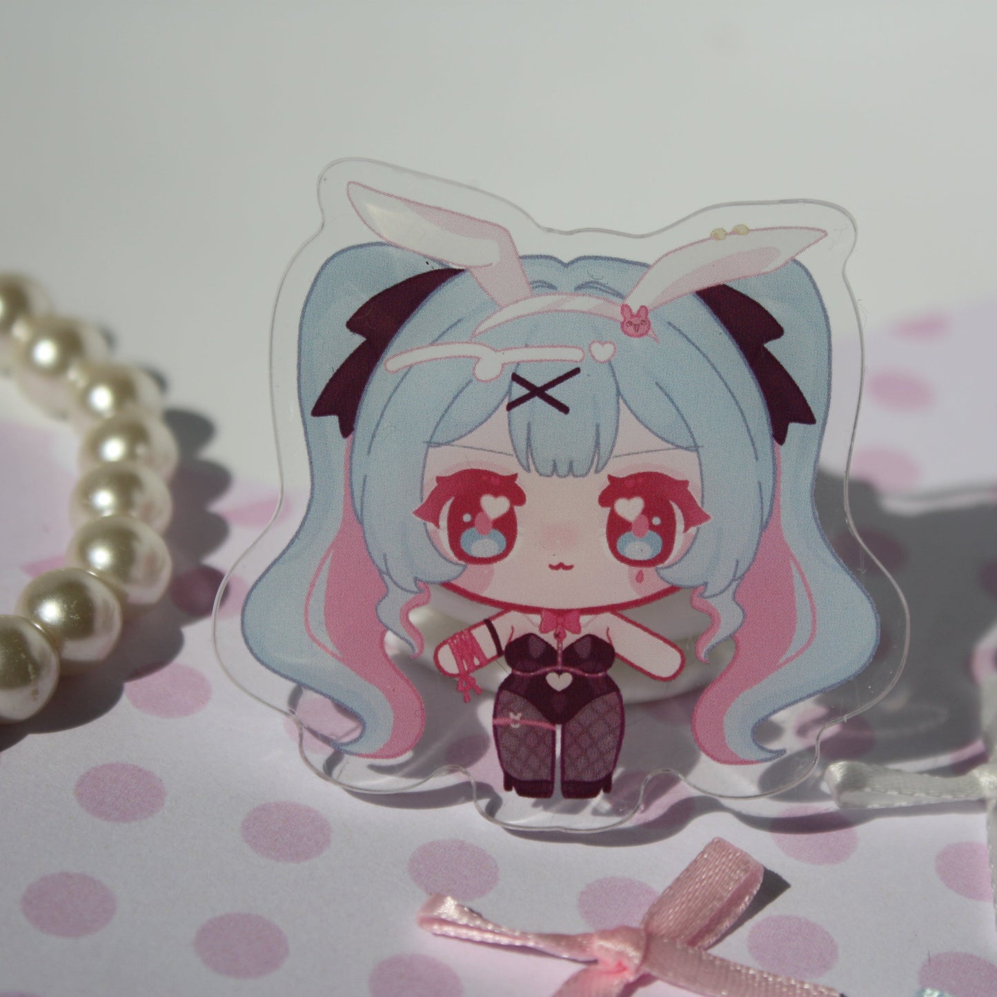 Hatsune Miku and Teto , Vocaloid / UTAUloid - Acrylic Pins