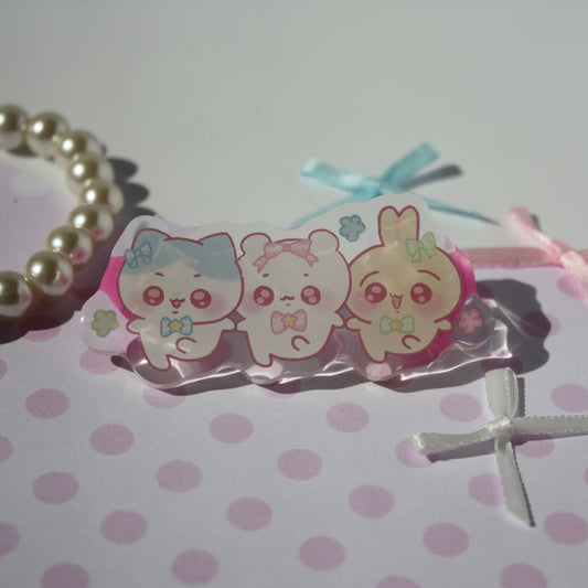 Chiikawa and friends - BIG Acrylic Pins