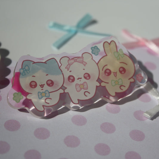 Chiikawa and friends - BIG Acrylic Pins
