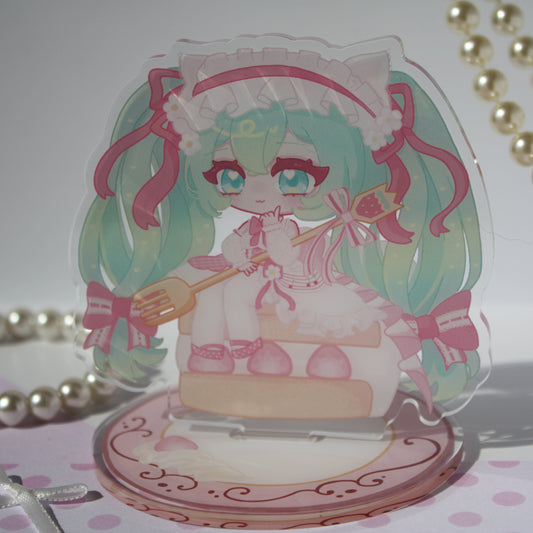 Strawberry Miku , Vocaloid - Acrylic Standee