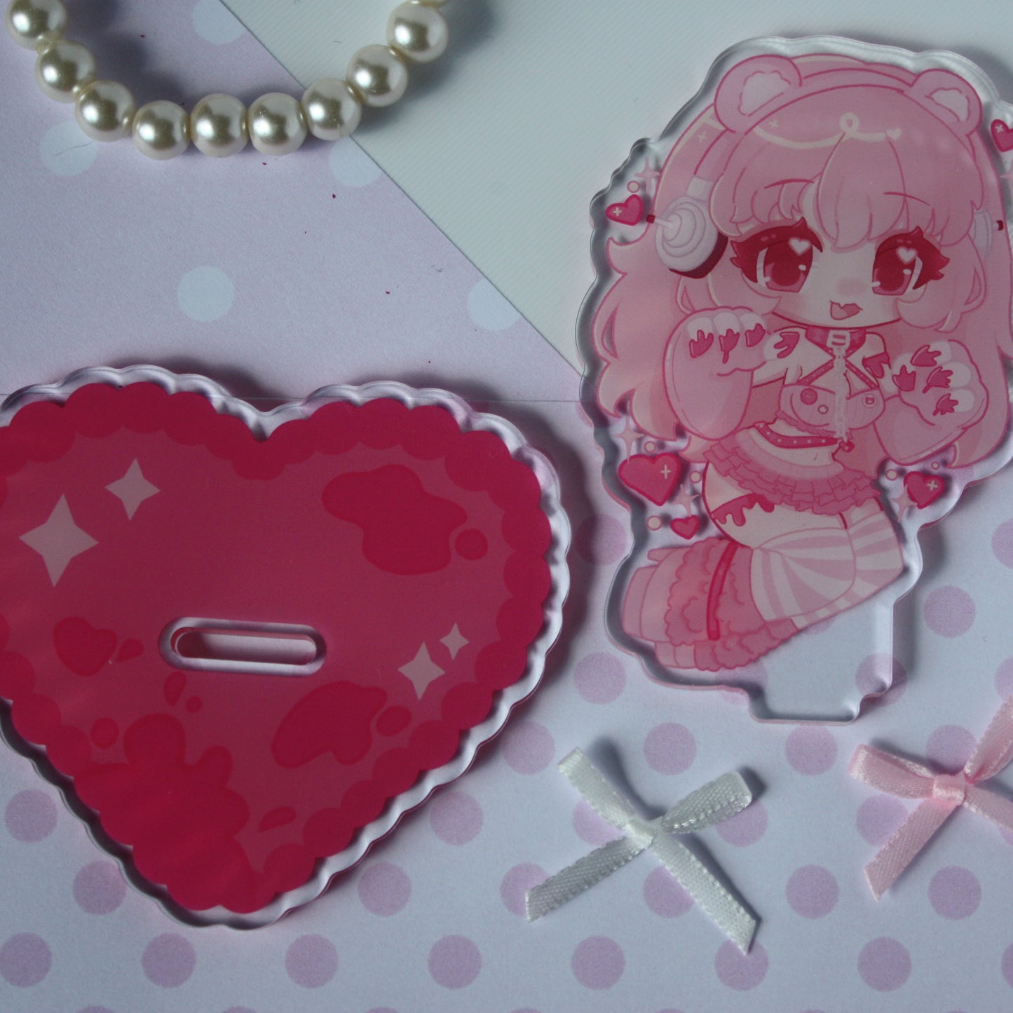 Super Sonico x Gloomy Bear - Acrylic Standee