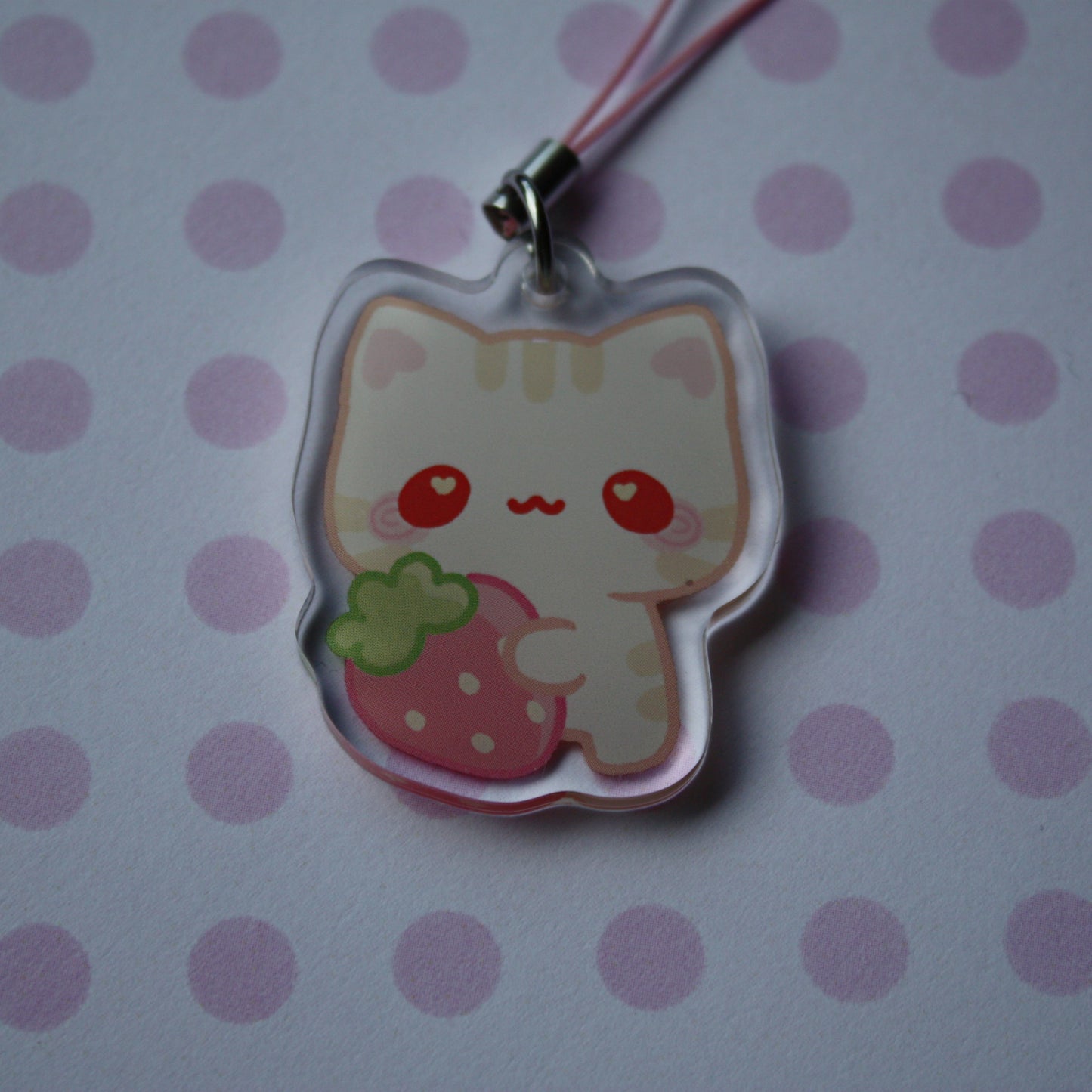 Cat Sweets , Kawaii - Acrylic Phonecharms