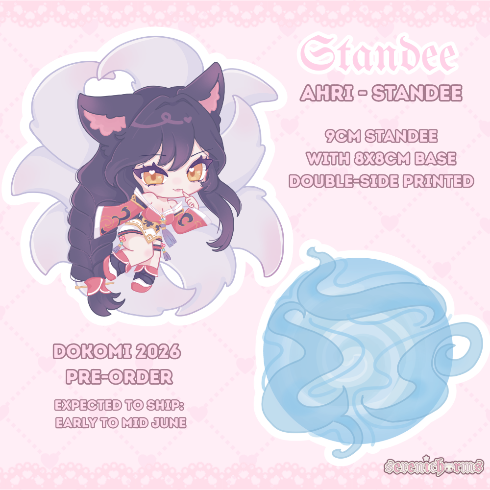 Standees, Ahri - Dokomi 2026 Pre-Order