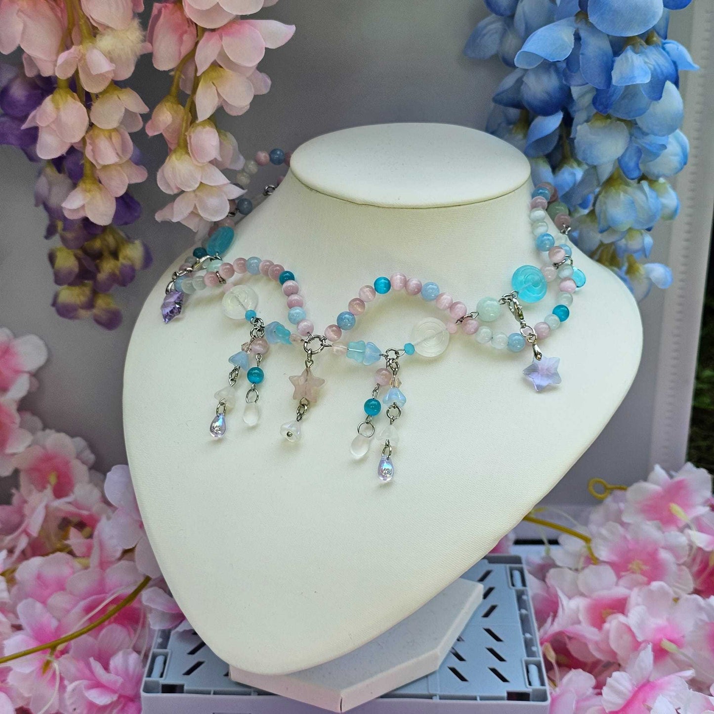 Cottoncandy Skies - Choker Necklace