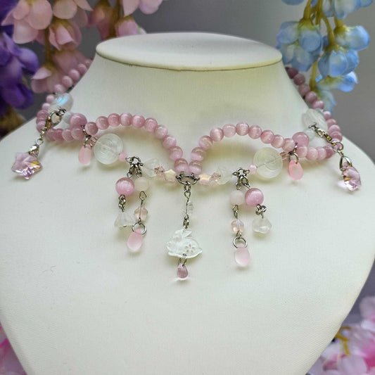 Pink Usagi - Choker Necklace