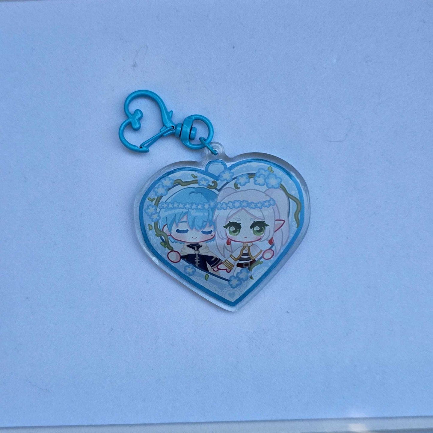 Anime Heart Keycharm Lovers , Madoka Magica, Frieren , Magical Girls - Acrylic Keycharms