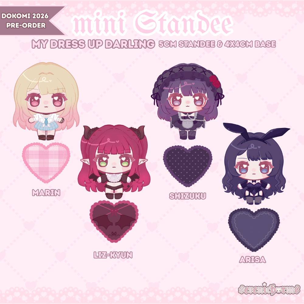 Mini Standees, My Dress Up Darling - Dokomi 2026 Pre-Order