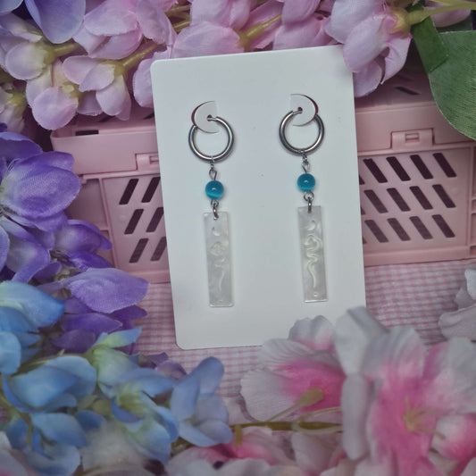 Blue Windchimes - Earrings