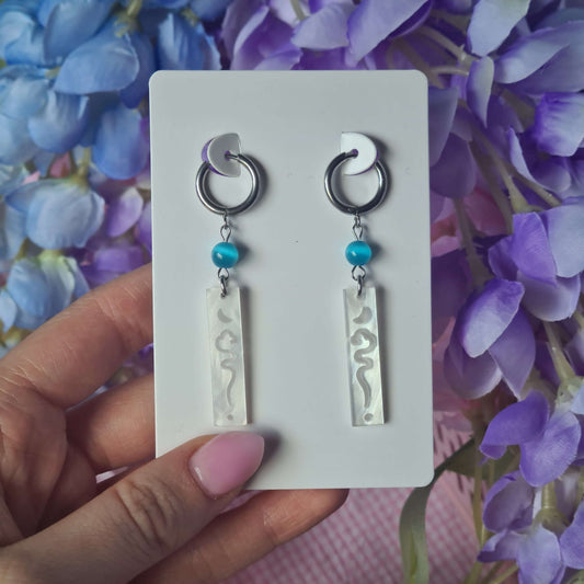 Blue Windchimes - Earrings