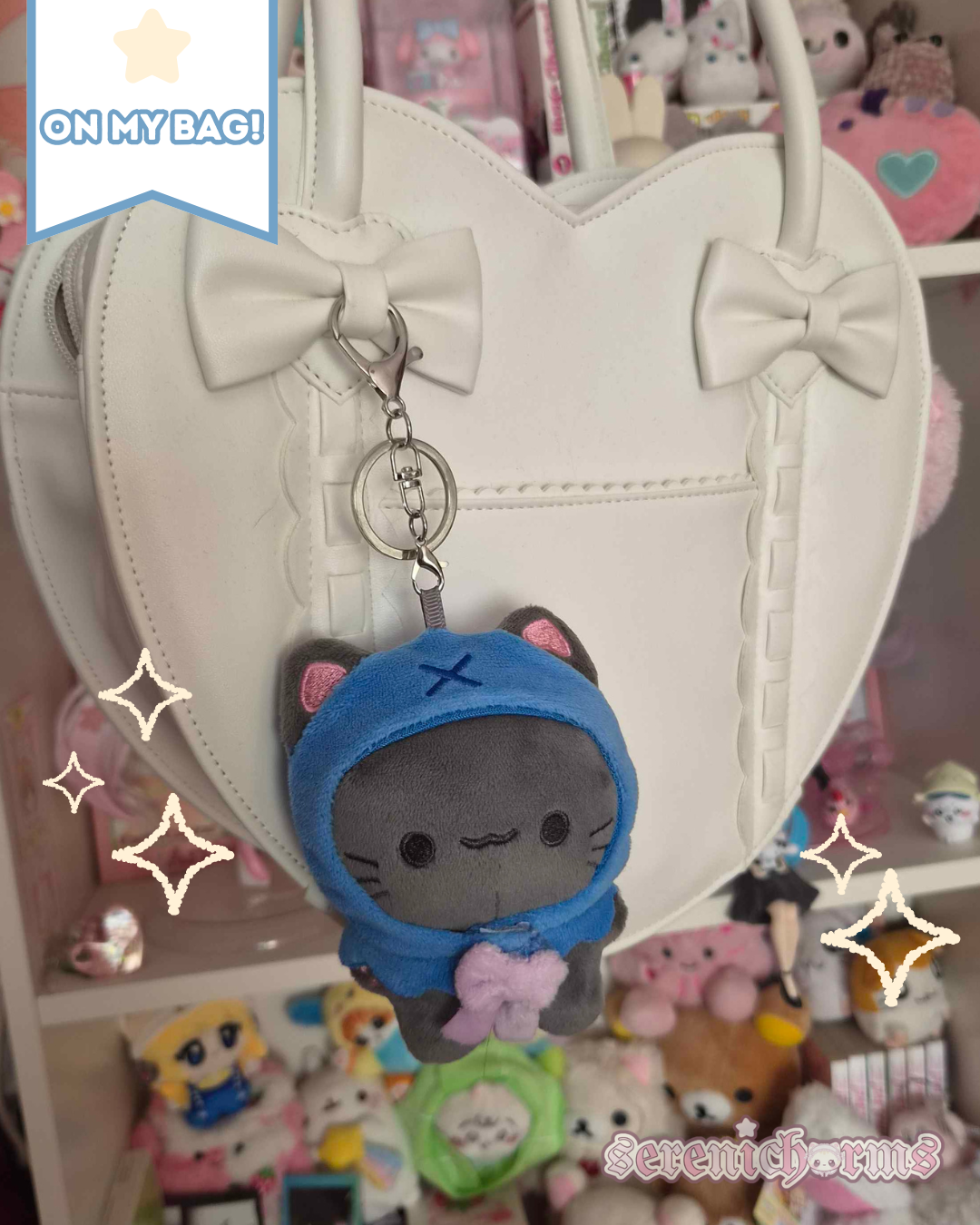 [PRE-ORDER!] Mimi The Bluemew - Plush Keycharm