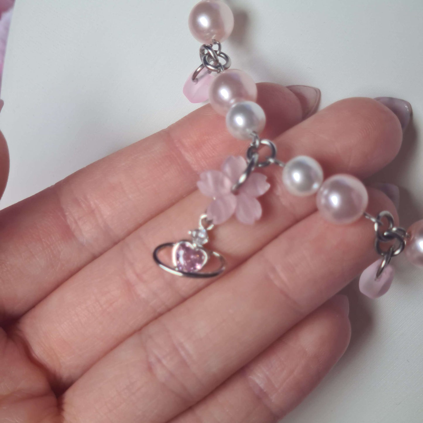 Lychee Sakura - Necklace