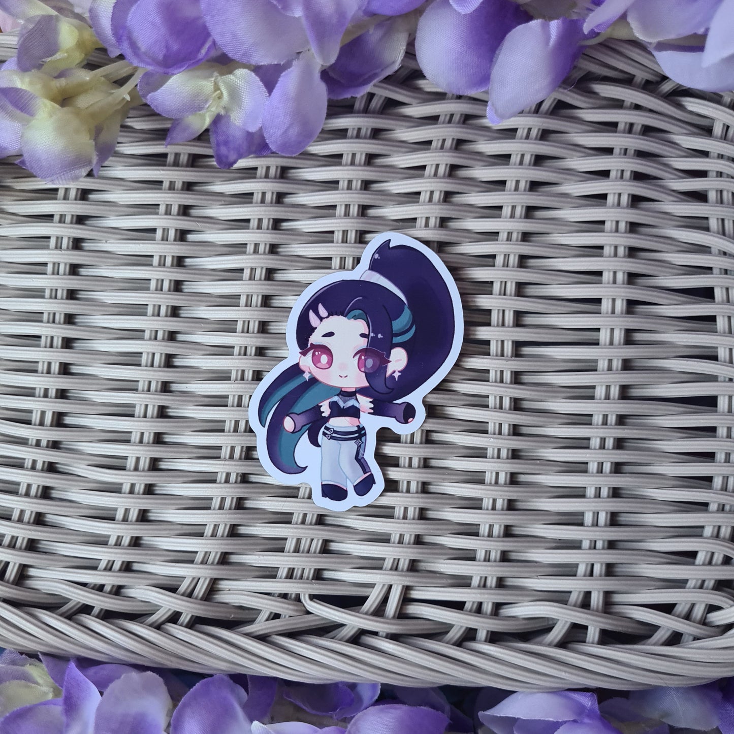 KD/A All Out - Vinyl Stickers , League of Legends