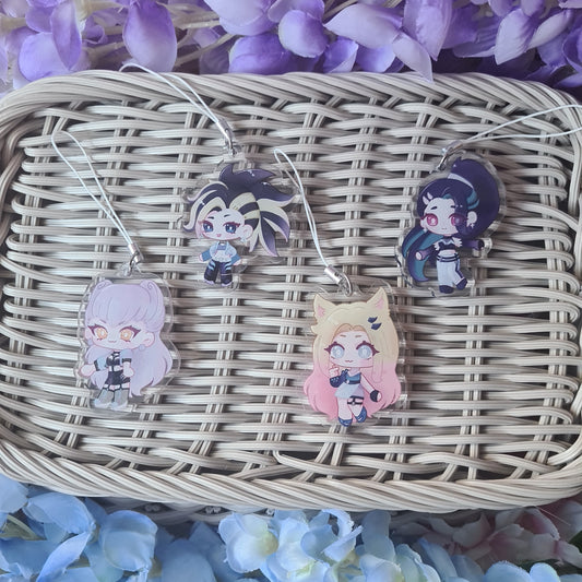 KD/A All Out - Acrylic Phonecharms , League of Legends