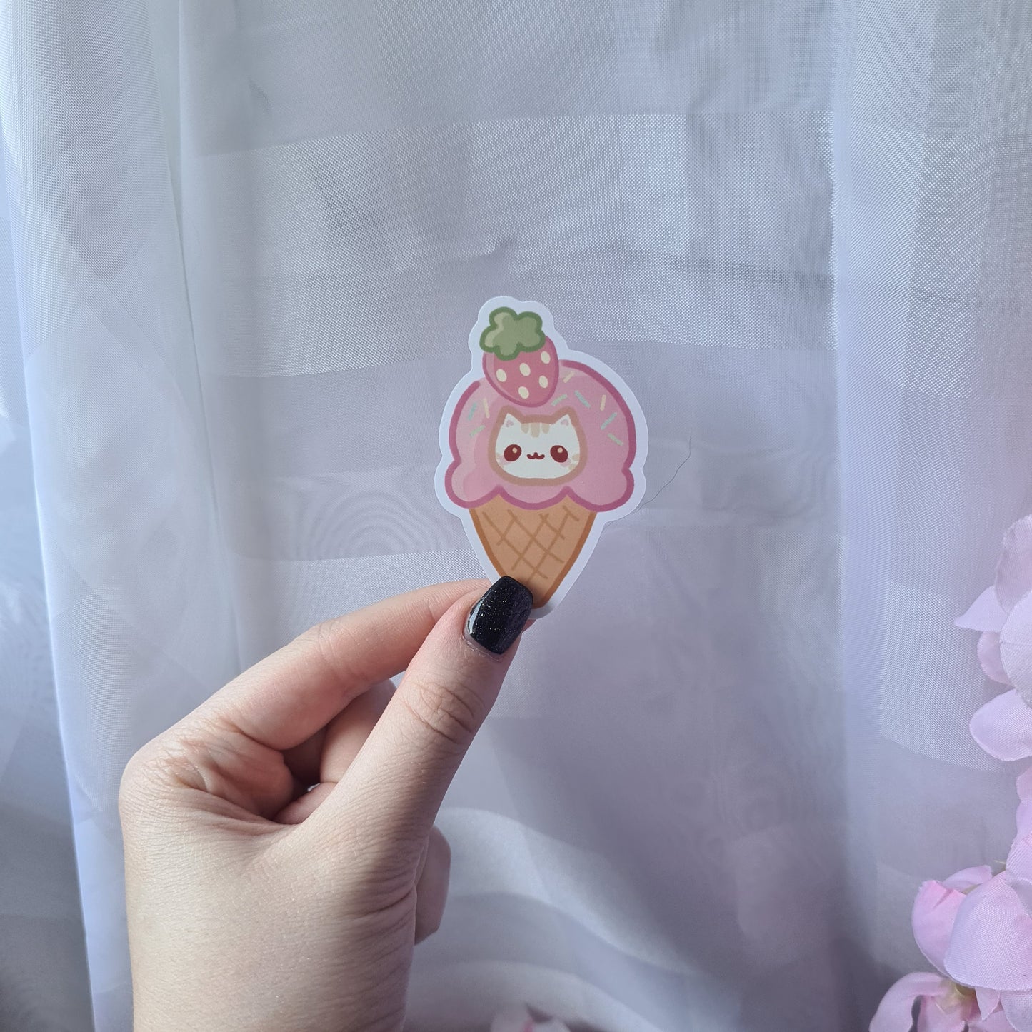 Kiki The Strawmew - Vinyl Stickers