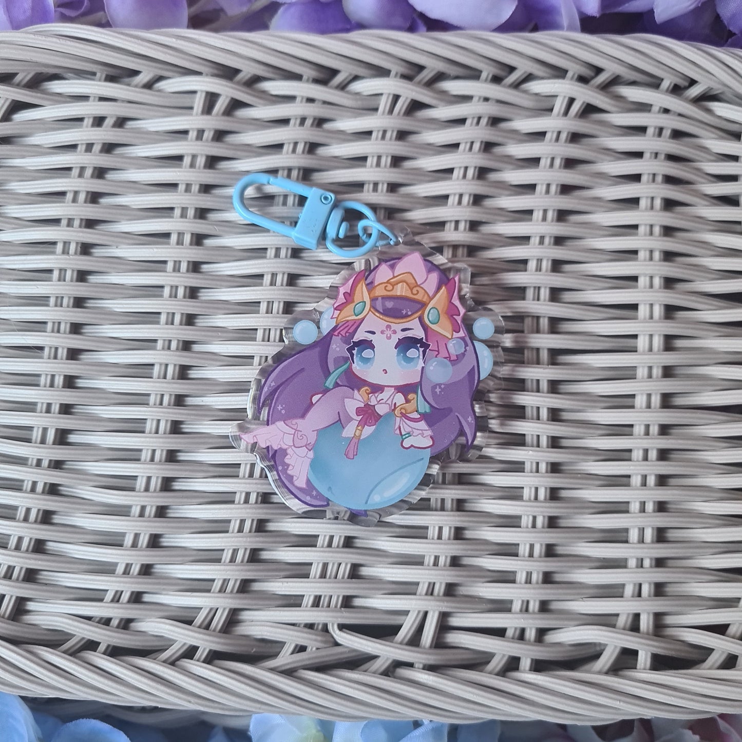Splendid Staff Nami - Acrylic Keycharm , League of Legends