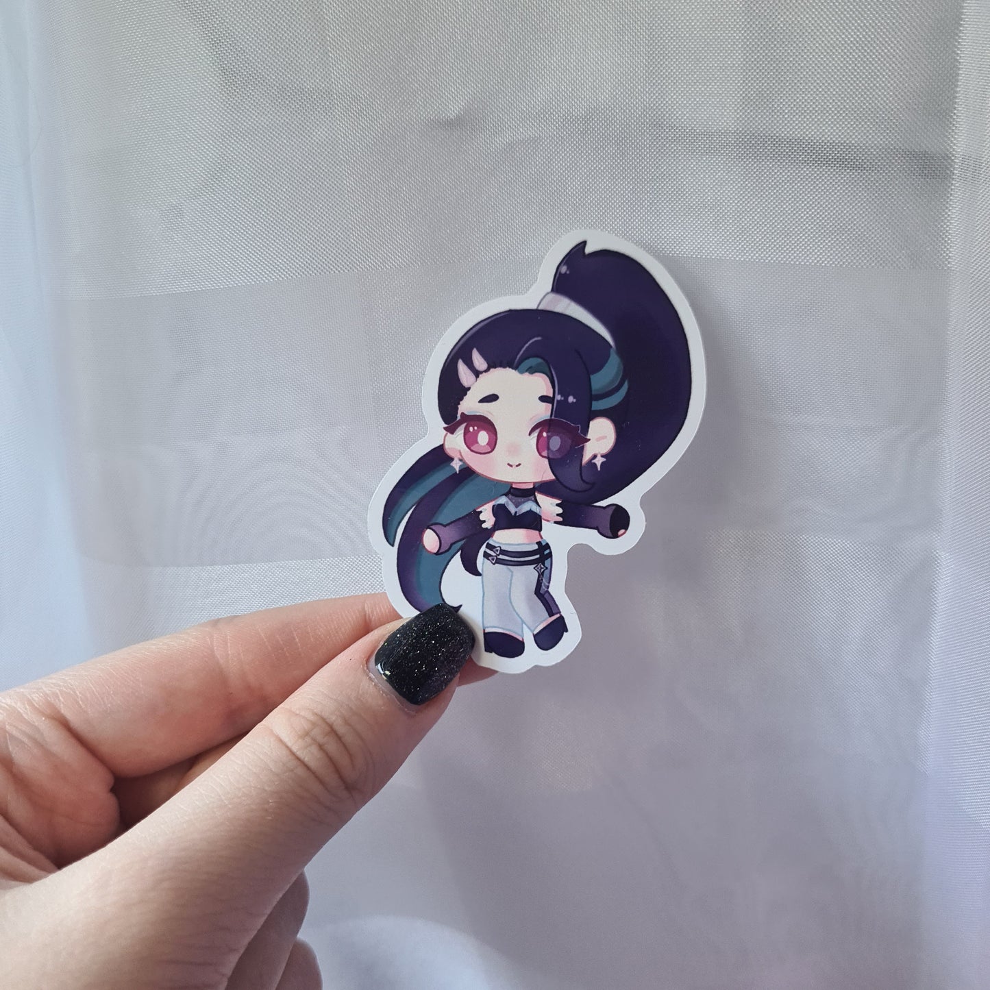 KD/A All Out - Vinyl Stickers , League of Legends