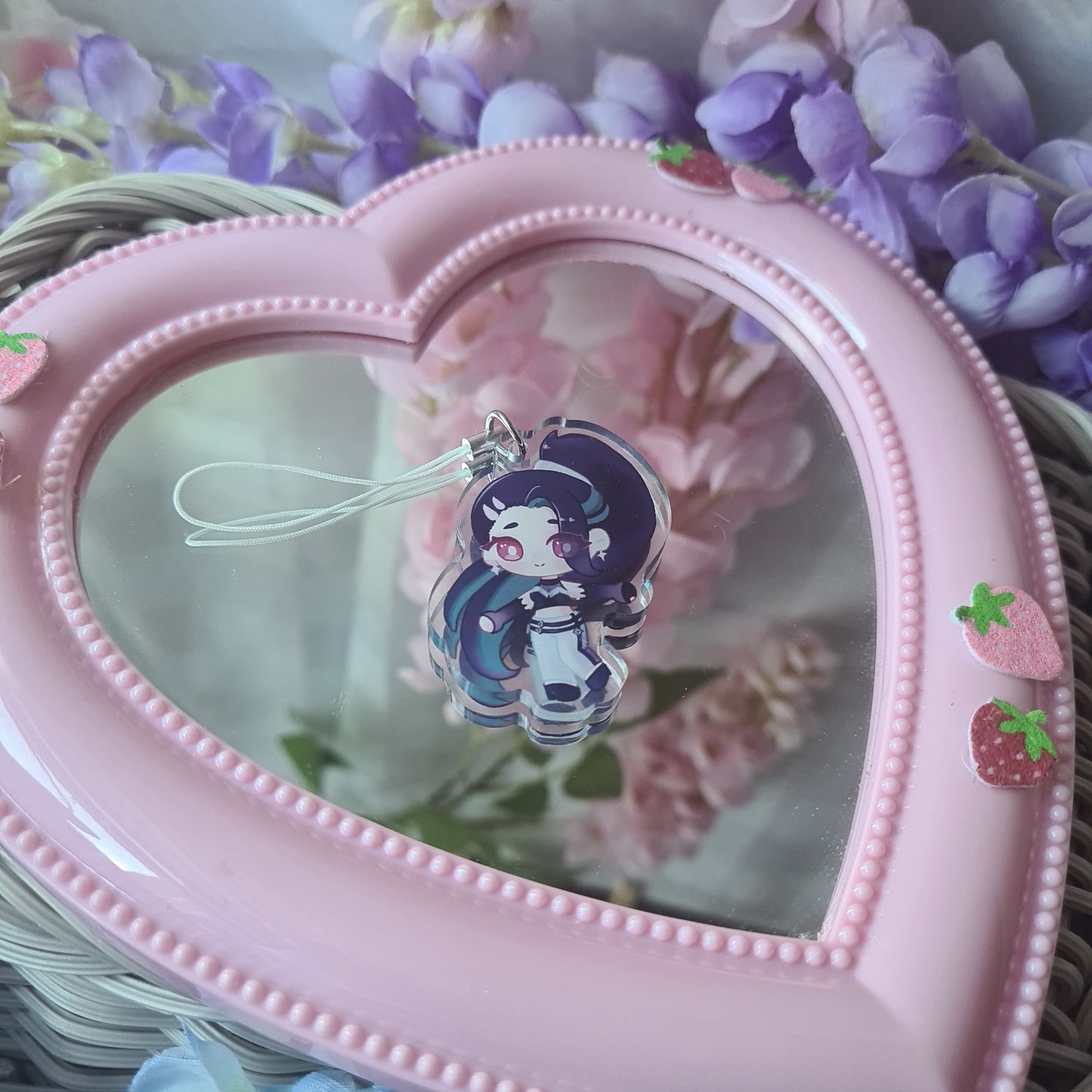 KD/A All Out - Acrylic Phonecharms , League of Legends