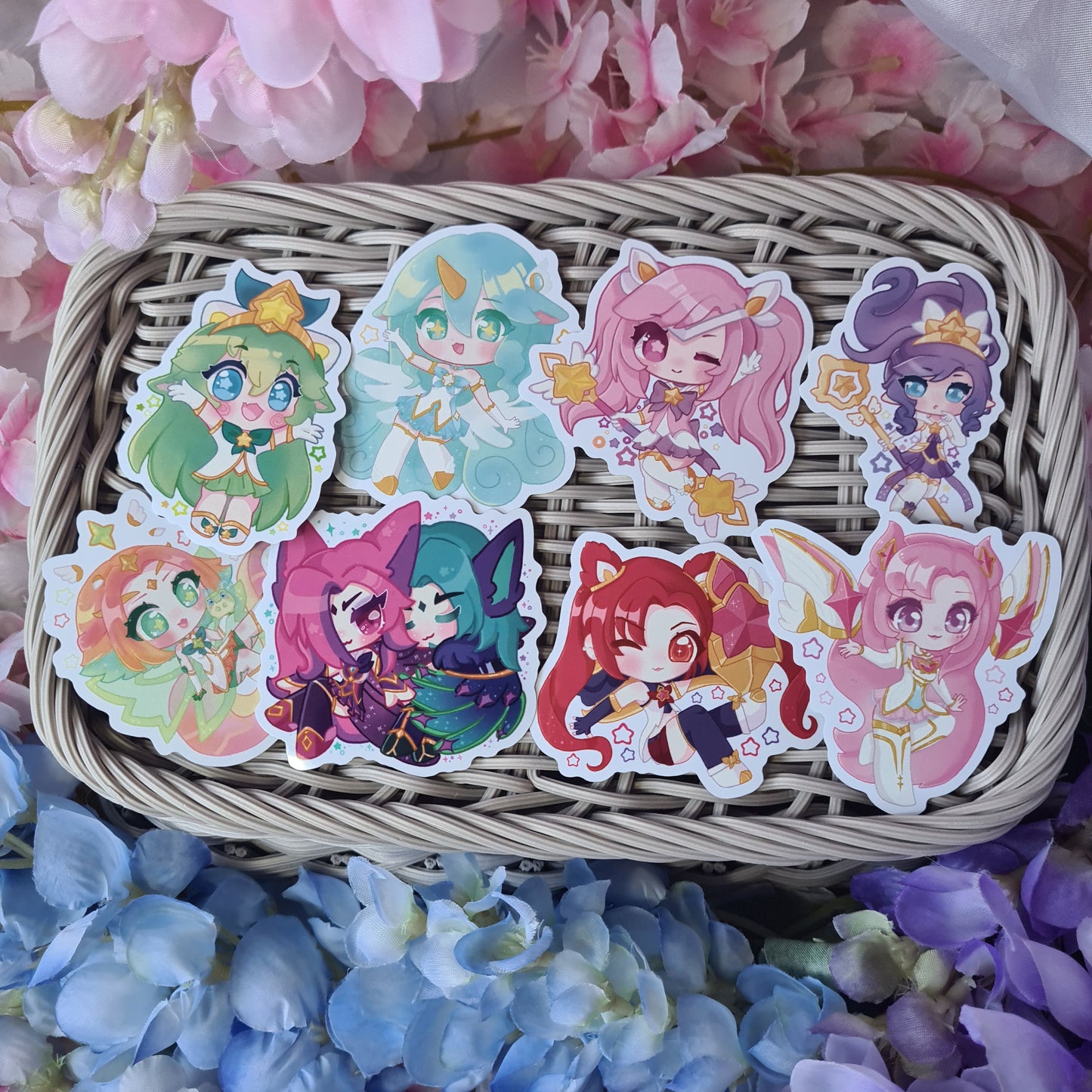 Star Guardian Vinyl Stickers - League of Legends