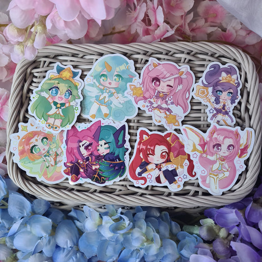 Star Guardian Vinyl Stickers - League of Legends