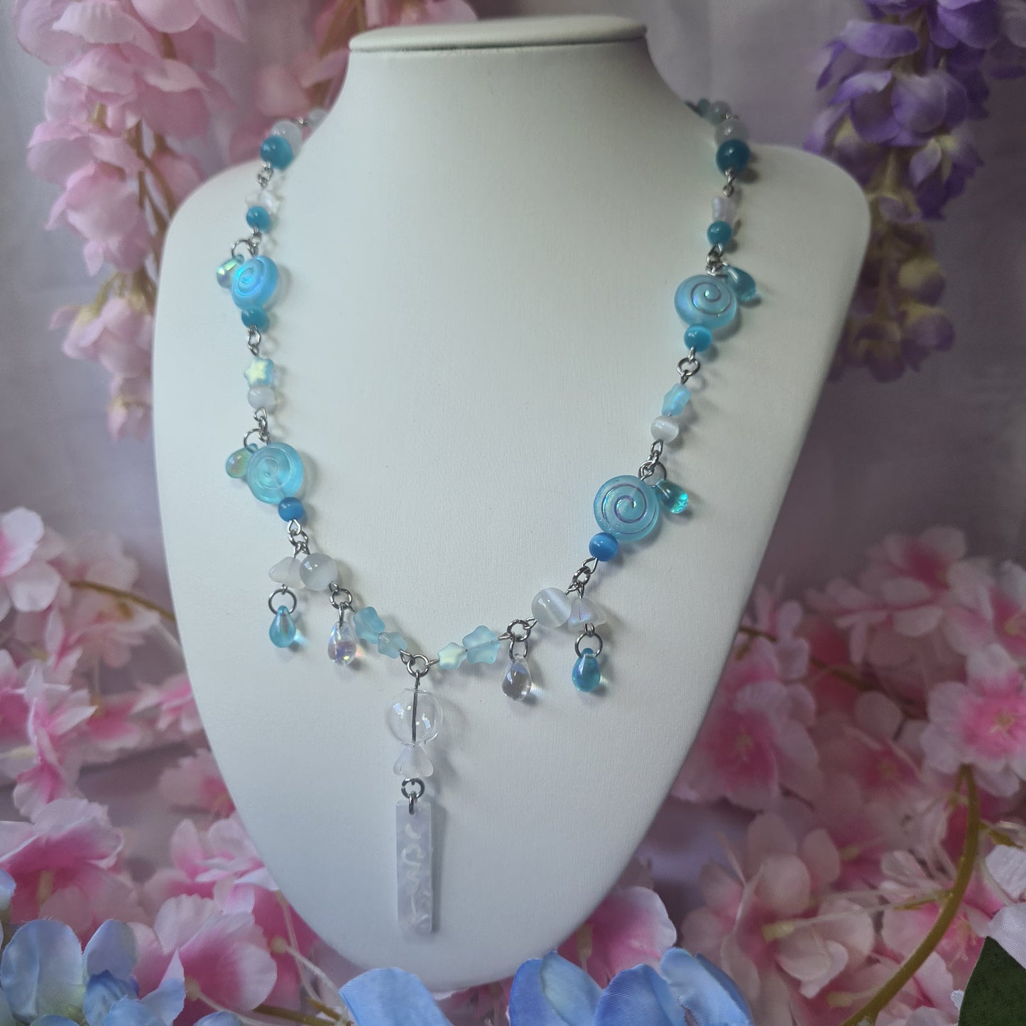 blueberry skies - Necklace