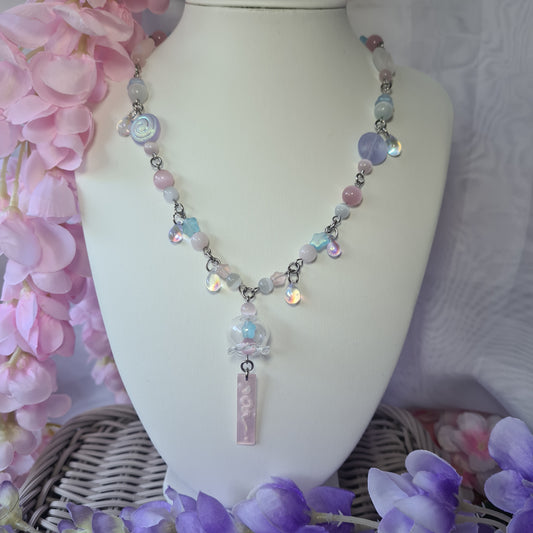 bubblegum petals - Necklace