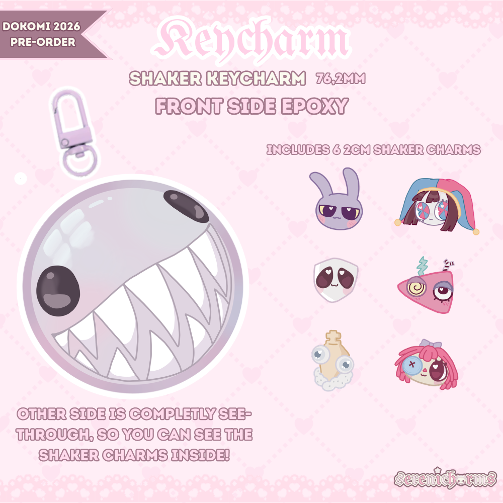 Shaker Keycharm, TADC Bubbles - Dokomi 2026 Pre-Order