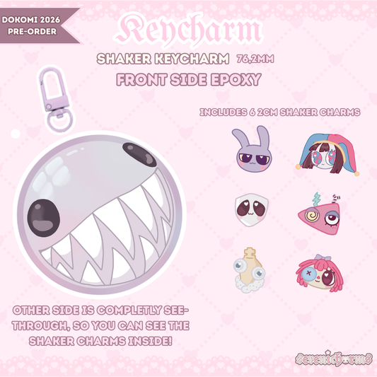 Shaker Keycharm, TADC Bubbles - Dokomi 2026 Pre-Order